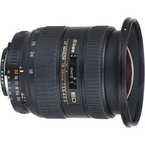 Nikon Af Nikkor 18-35mm 1:3,5-4,5 D Linse Sort Meget Flot