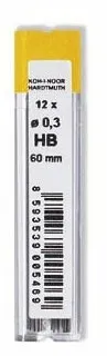 Náhradní tuhy do mikrotužky HB 0,3mm