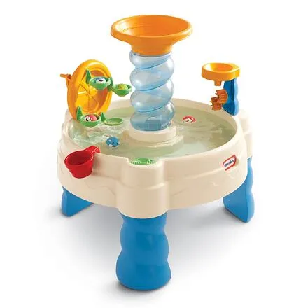 Little Tikes Špirálovitý vodný stôl - modrý