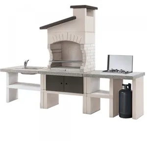 Palazzetti Guanaco 2 - Cuisine d'extérieur en maçonnerie