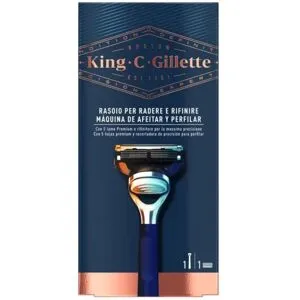 Gillette King C. Lâmina de Barbear e Aparar Premium 1&nbsp;un.