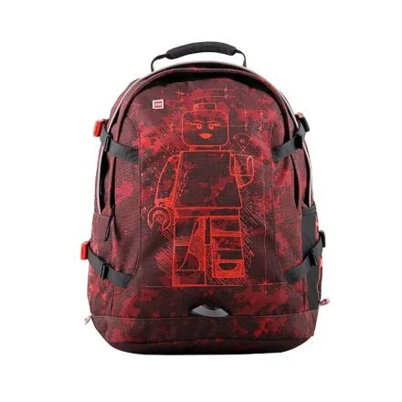 Lego Minifigures Burgundy Camo Tech Teen - batoh