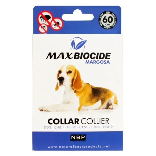 Dr PetCare Max Biocide Collar Obojek proti klíšťatům a blechám pro střední psy 60 cm