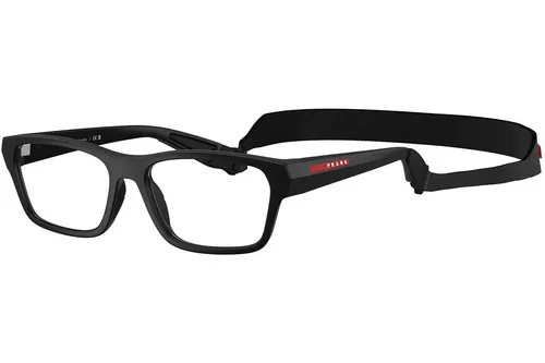 Prada Linea Rossa PS03RV 1BO1O1, Černé, Materiál 0, Pánské dioptrické brýle