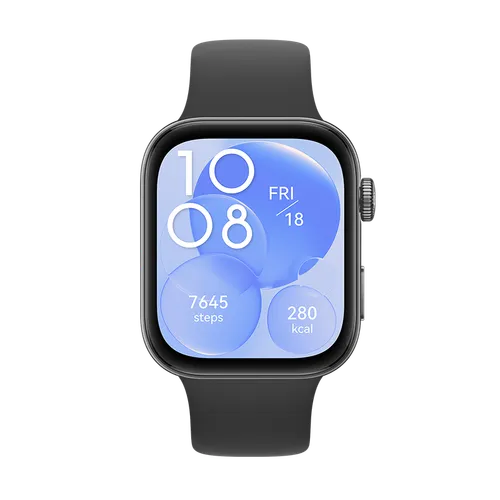 HUAWEI WATCH FIT 3 Midnight Black Fluoroelastomer Strap