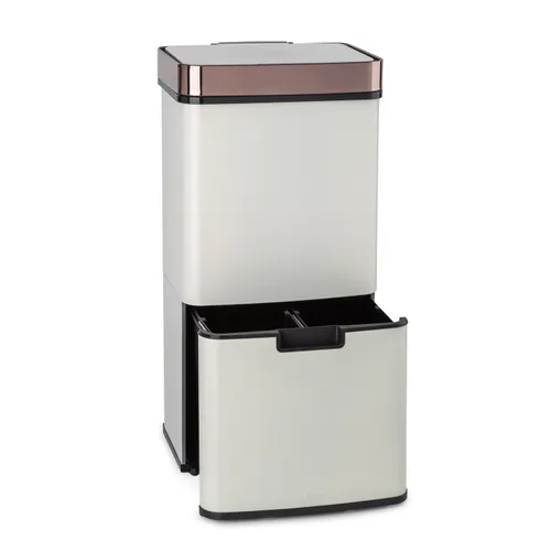 Klarstein Royal Trash Rose Gold Sensor-Mülleimer 72 Liter Edelstahl
