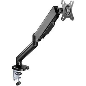 Andersson bordsfäste och monitorarm med gasfjäder för skärm 17-32" (inbyggd USB+ljud)