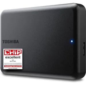 Toshiba extern hårddisk 2TB USB 3.2 Gen 1 USB 2.0
