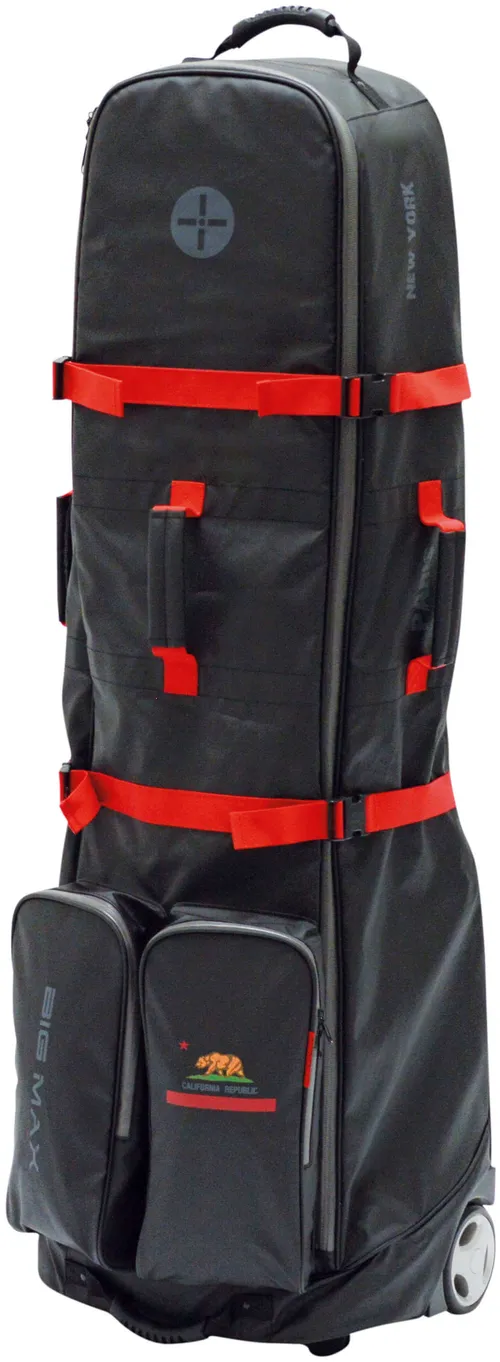 Big Max Dri Lite Travelcover, black/red