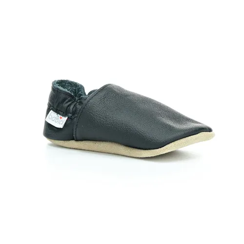 Babice plain black schwarze krabbelschuhe EU Größe: 19, Innenschuhlänge: 125, Innenschuhbreite: 62