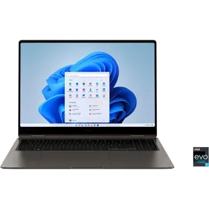 Samsung Galaxy Book3 Pro 360 16.0" 2.2 Ghz 512 Gb [Ssd] 16 Gb Danish Sølv Som Ny