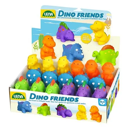 Lena Striekajúce zvieratká, dinosaury