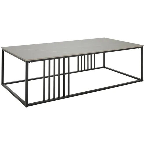 MID.YOU KONFERENČNÝ STOLÍK, sivá, čierna, kov, keramika, 140/40/70 cm