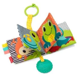 Infantino Myk Bildebok med lyder og biteleke