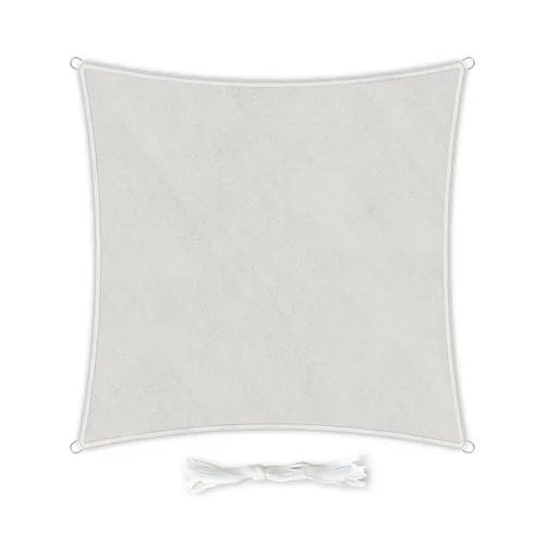 Blumfeldt quadratisches Sonnensegel 5x5 m Polyester luftdurchlässig