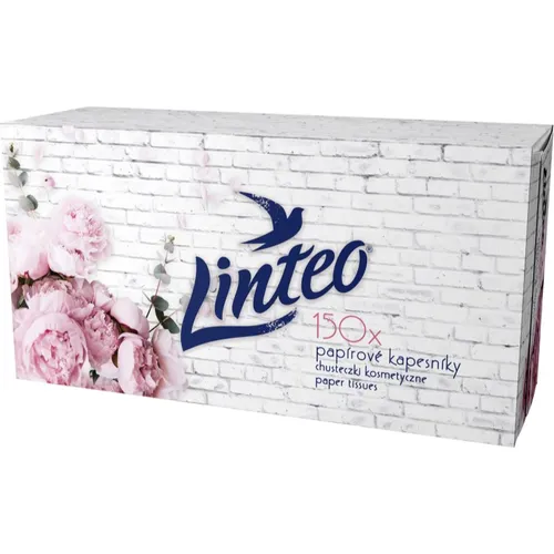 Linteo Paper Tissues Two-ply Paper, 150 pcs per box fazzoletti di carta 150 pz