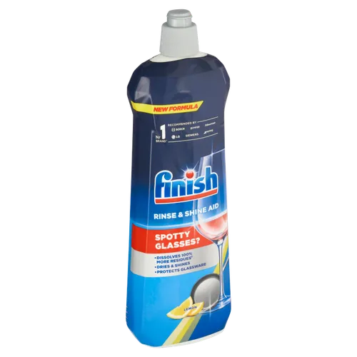 Finish Rinse & Shine Lemon leštidlo 800ml