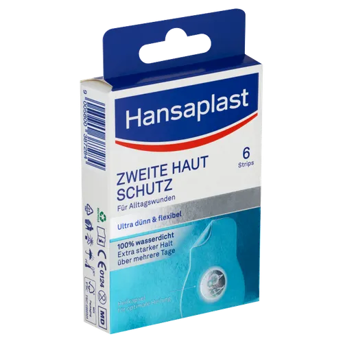 Hansaplast Second Skin Hydrokoloidní náplast 6 ks
