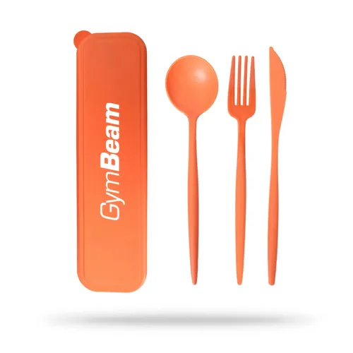 GymBeam Sada příborů 2GO Orange