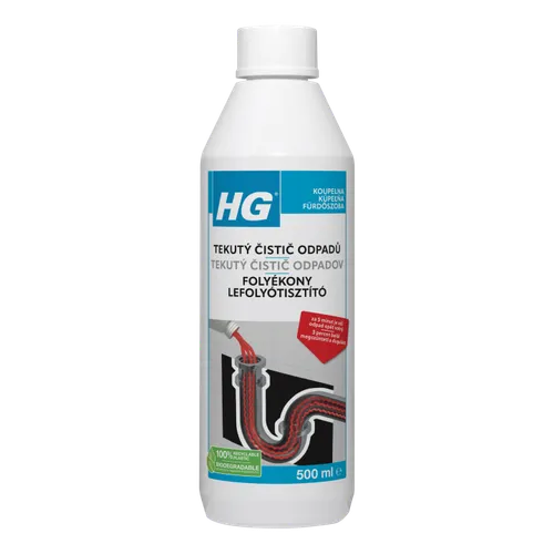 HG Tekutý čistič odpadů 500ml