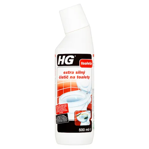 HG Extra silný čistič na toalety 500ml