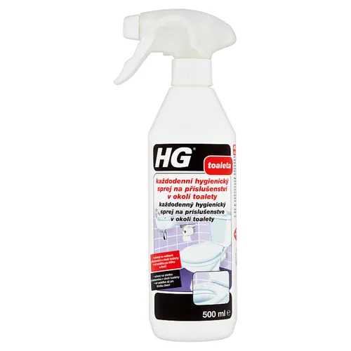 HG Každodennní hygienický sprej na příslušenství v okolí toalety 500ml