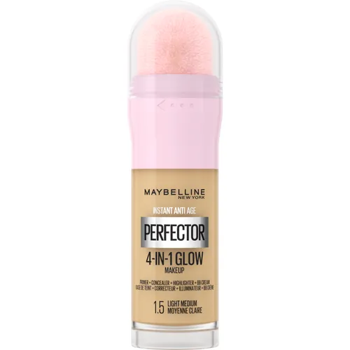 Maybelline New York Instant Perfector 4-in-1 Glow 1,5 Medium rozjasňující make-up, 20 ml