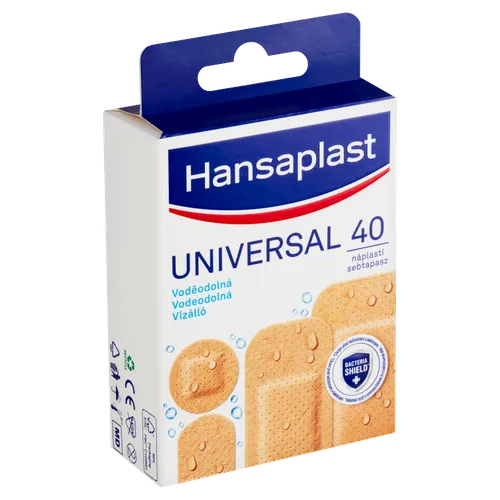 Hansaplast Universal Voděodolná náplast 40 ks