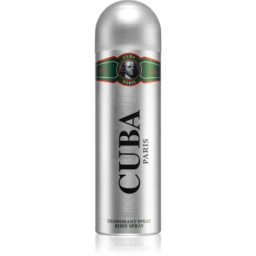 Cuba Green deodorante per uomo 200 ml