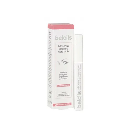 belcils máscara incolora hidratante con hyasol 7 ml