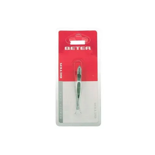 beter pinzas depilar cromada punta recta r 24001 7.2 cm