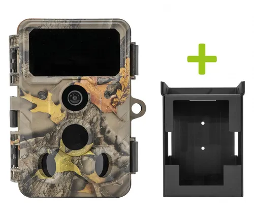 Fotopast OXE WiFi Hunter RD3019 und Metallbox + 32GB SD-Karte, 8 Akkus, Stativ und Transport!