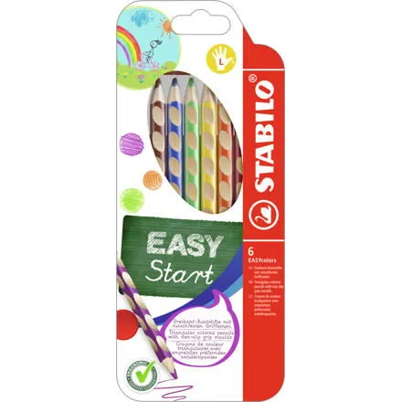 Stabilo Pastelky EasyColors/6 farieb pre ľavákov
