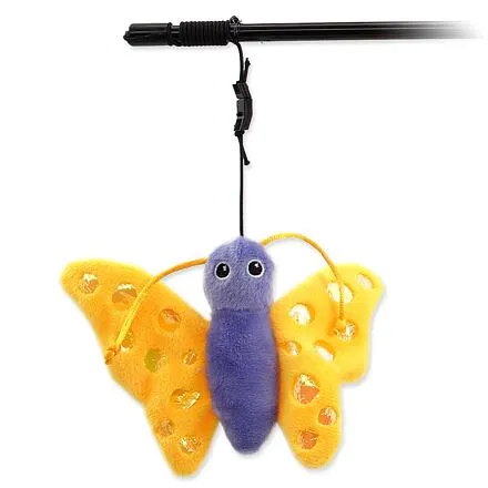 Hračka MAGIC CAT prút zvieratká s catnipom mix 41 cm 1 ks