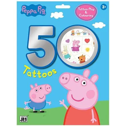 Jiri Models Tetovací set 50+ Prasiatko Peppa