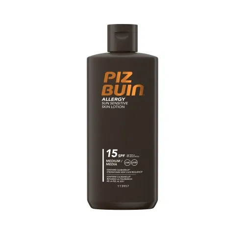 Piz Buin Allergy Lotion SPF 15 opalovací krém pro citlivou pokožku 200 ml