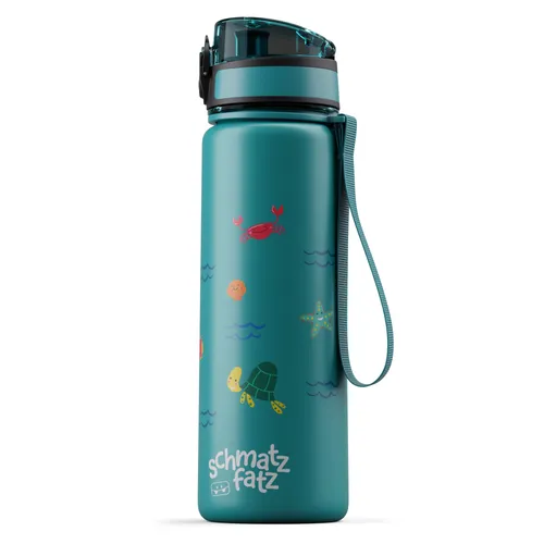 Klarstein Schmatzfatz Trinkflasche Sportflasche 500 ml 24 cm Tritan
