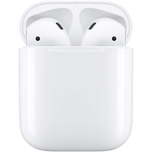 Casti Apple AirPods 2, microfon, in ear, True Wireless, Alb