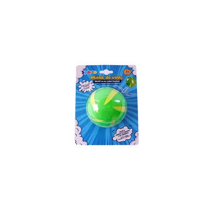 SPORTO Loptička do vody 8cm - zelená