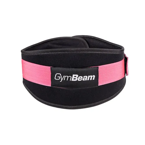GymBeam Fitness neoprenový opasek LIFT Black & Pink
