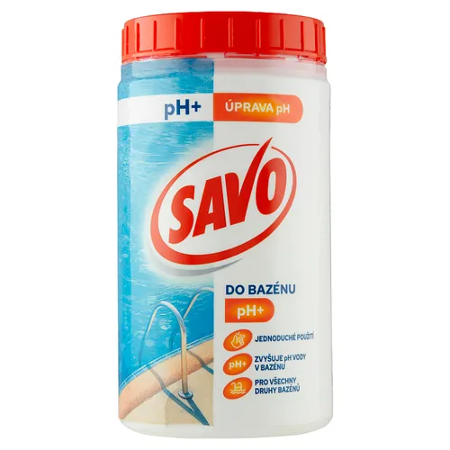 Savo do bazénu pH+ 900g