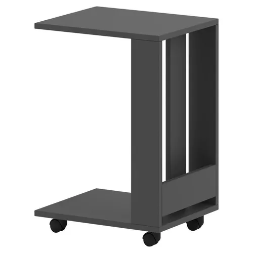 Livetastic PRÍRUČNÝ STOLÍK, antracitová