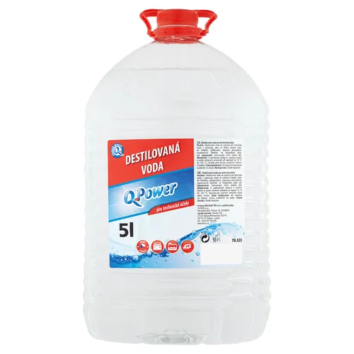 Q-Power Destilovaná voda 5l