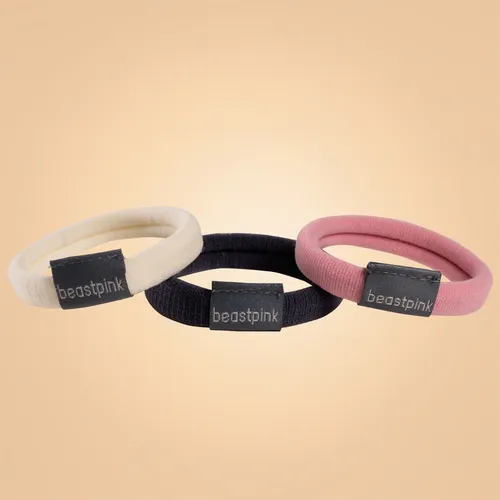 BeastPink Set gumiček do vlasů Mix