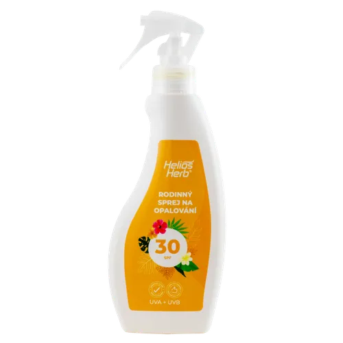 Helios Herb rodinný sprej na opalování 300ml SPF30