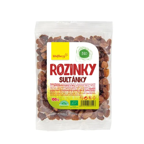Wolfberry BIO Sušené rozinky