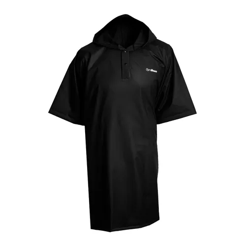 GymBeam Nepromokavé pončo Black