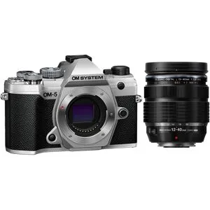 OM SYSTEM OM-5+ 12-40mm f/2.8 Pro II Prata