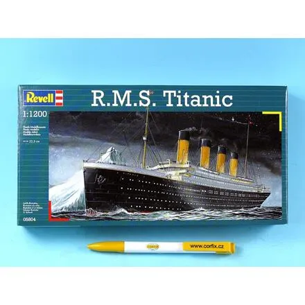 Revell Plastic ModelKit Loď 05804 - Štandard Range - RMS Titanic (1:1200)