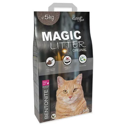 Mačkolit MAGIC LITTER Bentonite Original 5 kg
